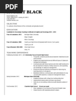 Black Rob Resume