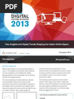 India Digital Future in Focus 2013