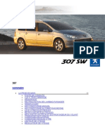 Peugeot 307 SW (Juin 2006 Fev 2007) Notice Mode Emploi Manuel Guide PDF