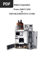 Waters 2695 Alliance Training Notes