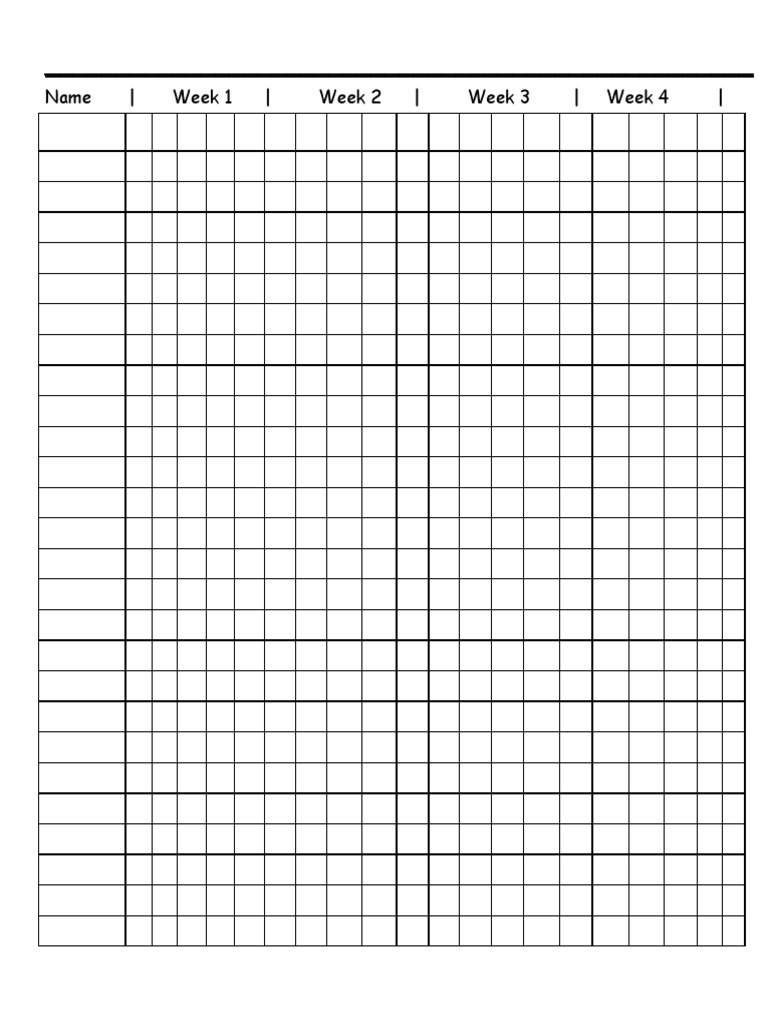 Weekly Progress Tracking Template | PDF