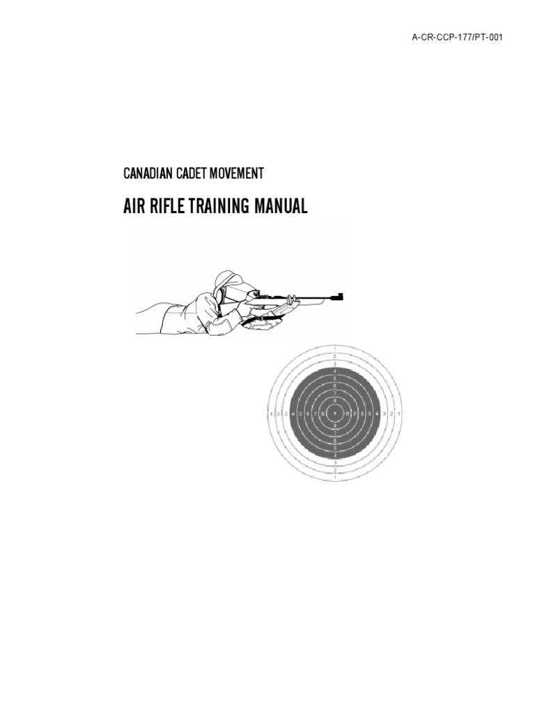 Air Rifle Training Manual for Cadets | PDF