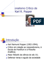 O Racionalismo Crítico de Karl Popper e sua Crítica à Indução