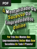 A Mentalidade de Sucesso Do Empreendedor Online
