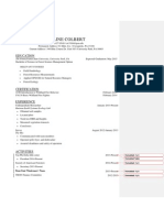 Resume Forestry Field Work