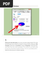 Method 1 of 2: Windows: Check Your Hard Disk Space. My Computer Local Drive Properties