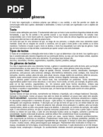 6º ANO ATIVIDADES Texto tipos e gêneros