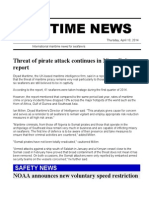 Maritime News: Threat of Pirate Attack Continues in Niger Delta