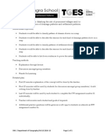 lesson plan for drainage patterns settlement patterns modes of irrigation modes of transport