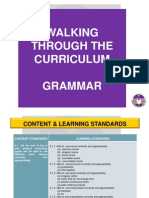 Grammar- Walking Thro the Curriculum 050413