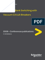 Capcitance Switching With Vacuum Circuit Breaker