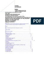 Storage Battery Maintenance and Principles: Facilities Instructions, Standards, and Techniques Volume 3-6