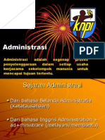 Administrasi Organisasi