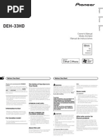 DEH 33HD OwnersManual1104 | PDF | I Pod | Compact Disc
