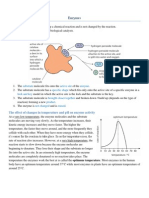 Enzymes: The Enzyme Action