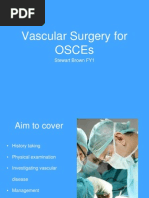 Vascular Surgery Osce