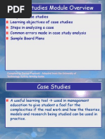 Steps 4 Analyzing Case Studies