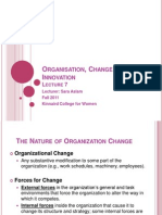 6-Organisation, Change and Innovation