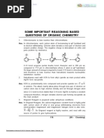 Some Important Reasoning Based Questions of Organic Chemistry