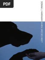 Haraway, Donna. 2008. When Species Meet PDF | PDF