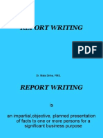 Report Writing