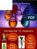 Introduction To Chemistry: A Motivational Lesson