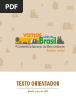 Consorcio Realiza 4º Conferencia Nacional Do Meio Ambiente