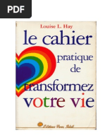 Cahier Pratique Transformez Vore Vie