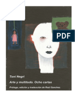 Arte y Multitud,Ocho Cartas, Toni Negri