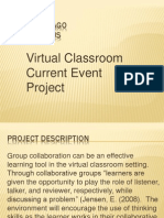 virtual classroom current event collaboration project