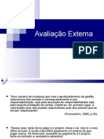 Powerpoint Sobre A Avaliação Extrena Das Escolas