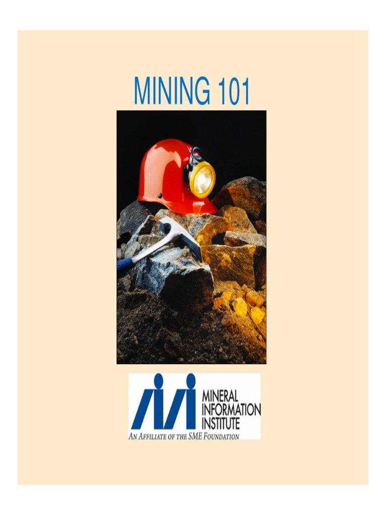 Mining 101: Basics for Grade 8 | PDF | Science & Mathematics