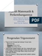 Sejarah Matematik & Perkembangannya