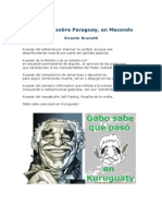Informes Sobre Paraguay, En Macondo
