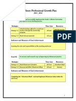 Kim Henry Professional Growth Plan Grade 2 Montessori