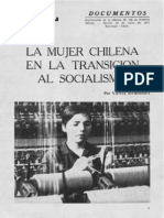 La mujer chilena en la transición al socialismo