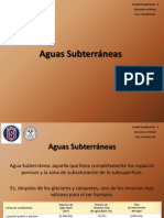 Aguas Subterraneas. Unidad Tematica 3