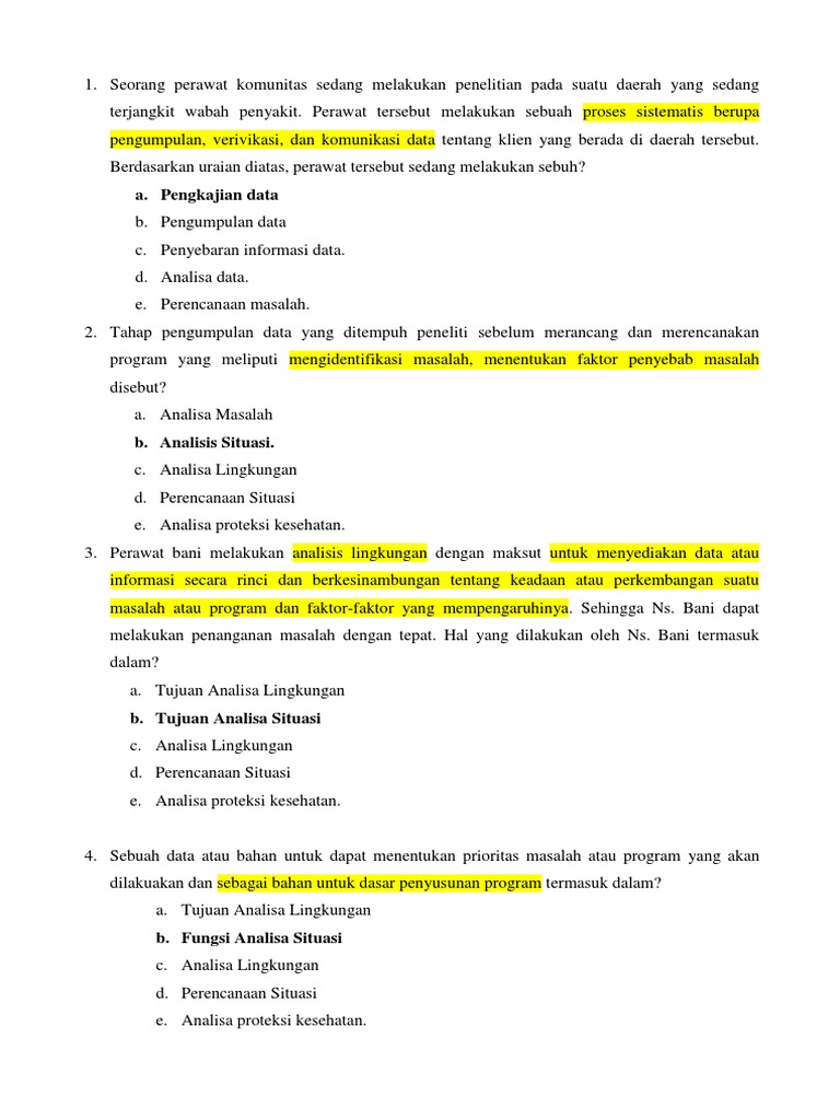 Soal Penyakit Global Docx