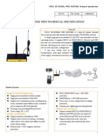 f3524 Td-Scdma Wifi Router Specification