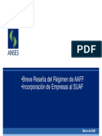 Anses Suaf Regimen Aaff