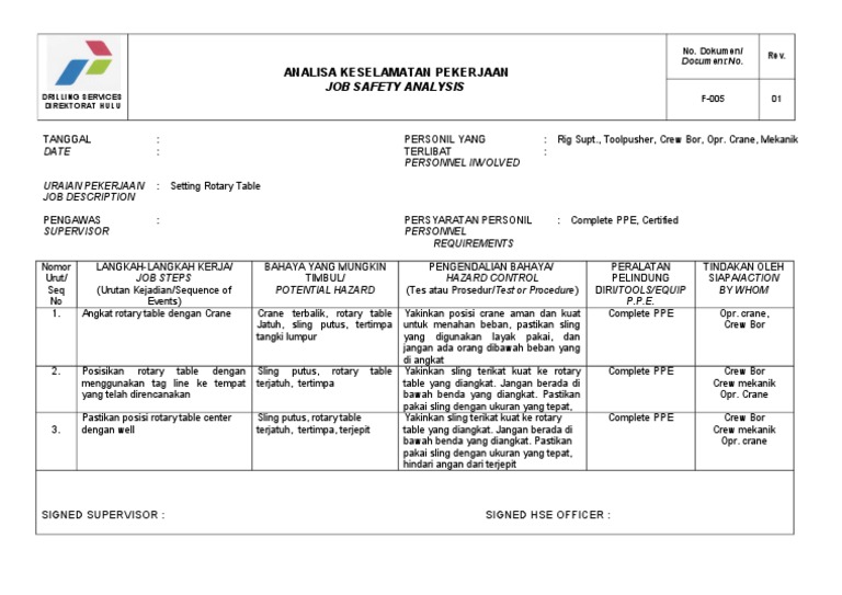 JSA Setting Rotary Table | PDF