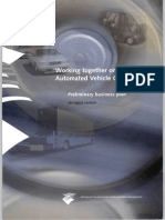 44935336 Working Together on Automated Vehicle Guidance Preliminary Business Plan Abridged Version