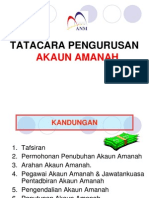 1B. Tatacara Pengurusan Akaun Amanah