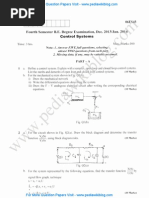 Control Systems Jan 2014