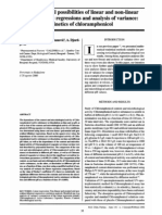 Milan B. Arambašić, Dušan Ristanović, Alenka Đorđević:
Applicational possibilities of linear and non-linear (polynomial) regression and 
analysis of variance