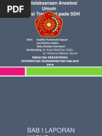 Download Ppt Anestesi SDH by Rizky Dwidya Amirtasari SN219220723 doc pdf