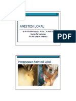 Anestesi Lokal PDF