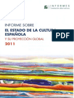 Informe Cultura ESpaña 2011