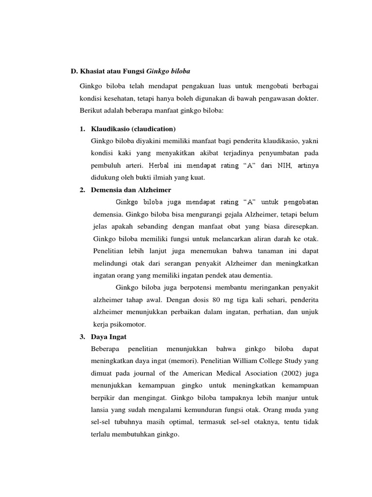 凯太 Khasiat银杏树biloba Untuk Mengatasi Penyakit Mata 金丝菊健康网