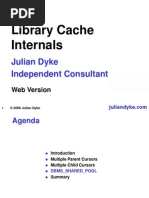 Oracle LibraryCacheInternals JulianDyke